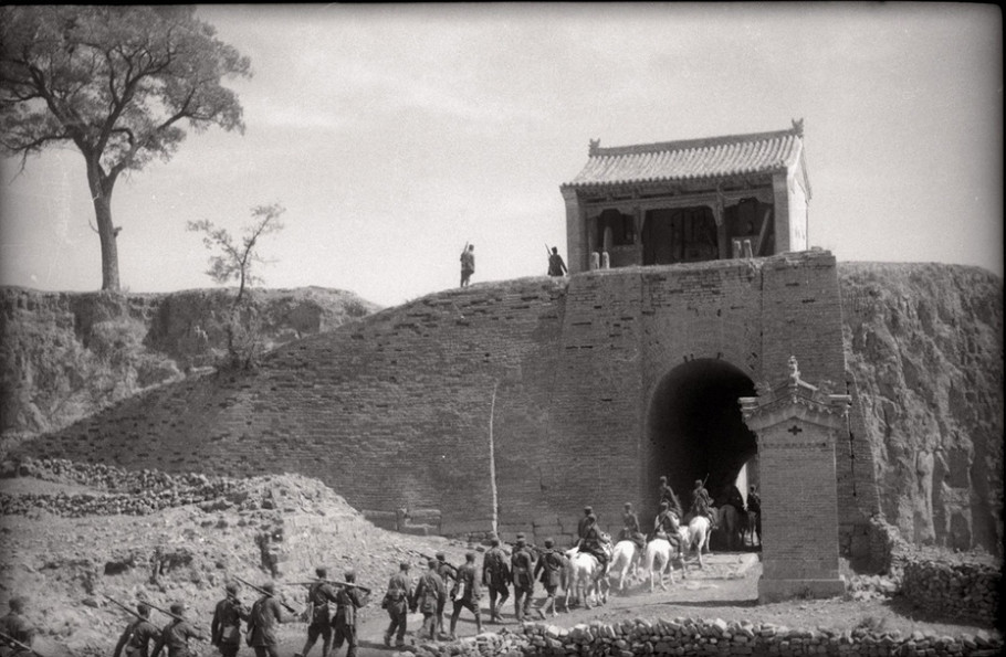 Eighth Route Army Troops at the Battle of Pingxingguan